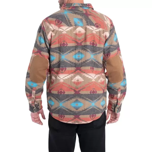 imageLegendary Whitetails Mens Harbor Heavyweight Flannel ShirtDesert Oasis