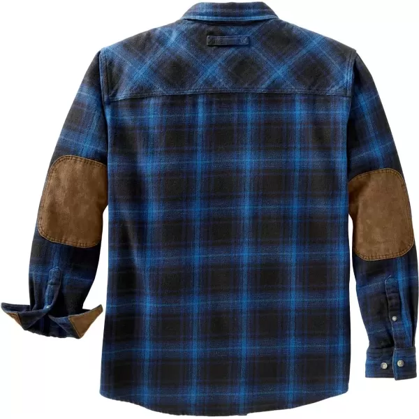 imageLegendary Whitetails Mens Harbor Heavyweight Flannel ShirtGreat Lakes Plaid