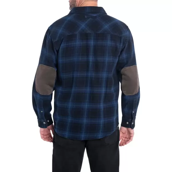 imageLegendary Whitetails Mens Harbor Heavyweight Flannel ShirtGreat Lakes Plaid