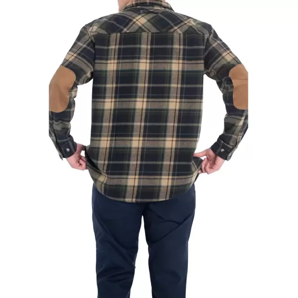 imageLegendary Whitetails Mens Harbor Heavyweight Flannel ShirtMallard Plaid