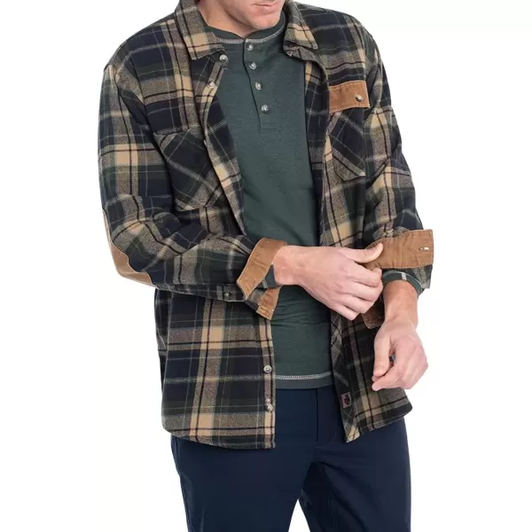 imageLegendary Whitetails Mens Harbor Heavyweight Flannel ShirtMallard Plaid