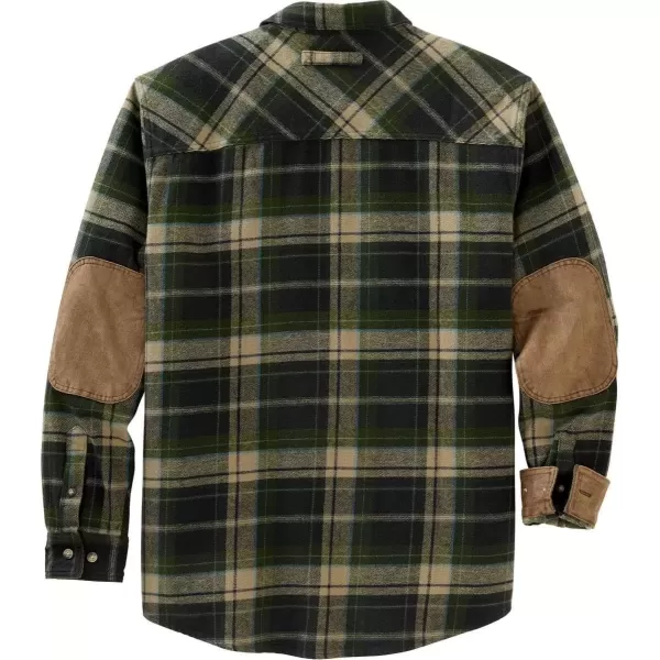 imageLegendary Whitetails Mens Harbor Heavyweight Flannel ShirtMallard Plaid