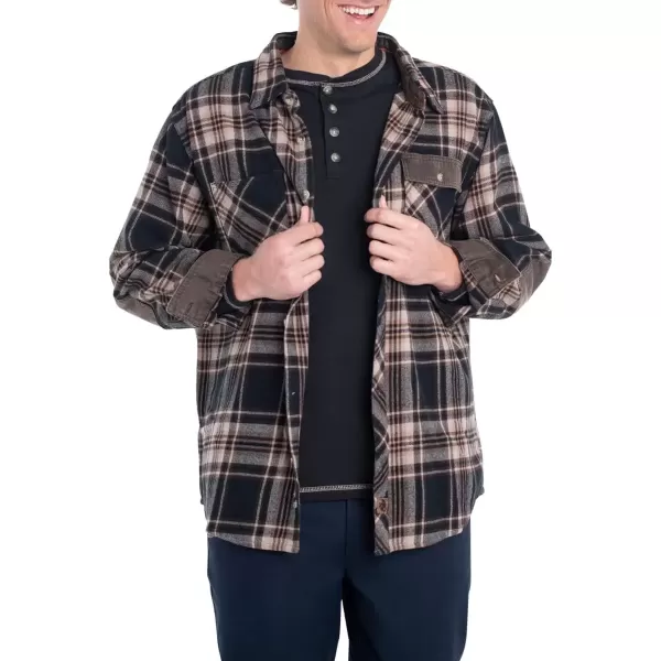 imageLegendary Whitetails Mens Harbor Heavyweight Flannel ShirtPonderosa Plaid