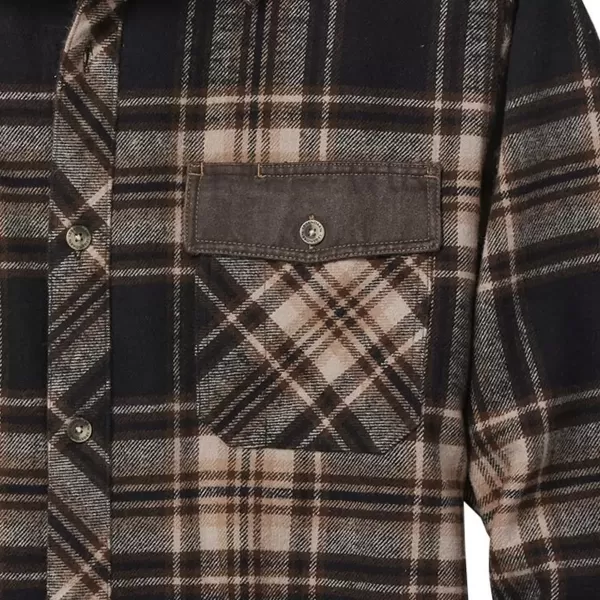 imageLegendary Whitetails Mens Harbor Heavyweight Flannel ShirtPonderosa Plaid