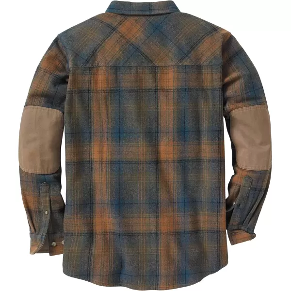 imageLegendary Whitetails Mens Harbor Heavyweight Flannel ShirtSlate Barley Plaid