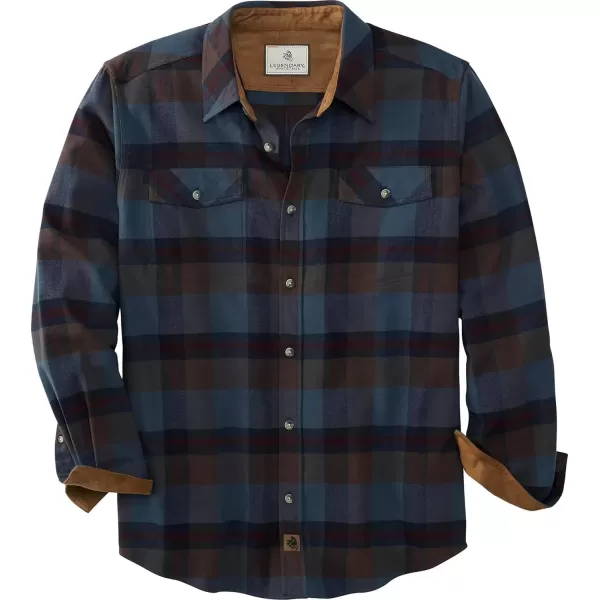 imageLegendary Whitetails Mens Legendary Flannel ShirtActive Cobalt Carbon Plaid