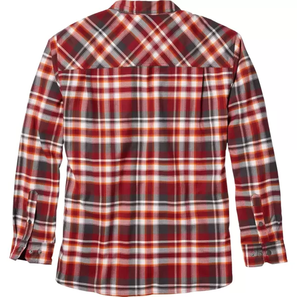 imageLegendary Whitetails Mens Legendary Outdoors Everest Performance Flannel Long Sleeve Snap Down ShirtCinnamon Bark Plaid