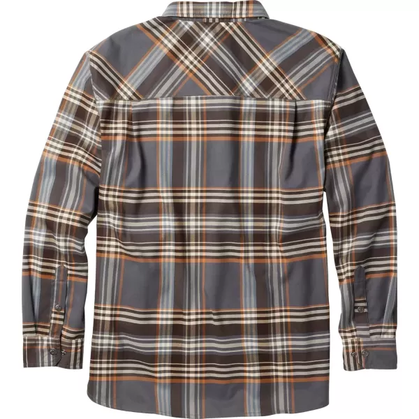 imageLegendary Whitetails Mens Legendary Outdoors Everest Performance Flannel Long Sleeve Snap Down ShirtDeep Cinder