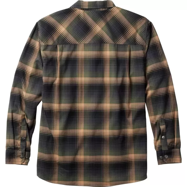 imageLegendary Whitetails Mens Legendary Outdoors Everest Performance Flannel Long Sleeve Snap Down ShirtWilderness Plaid