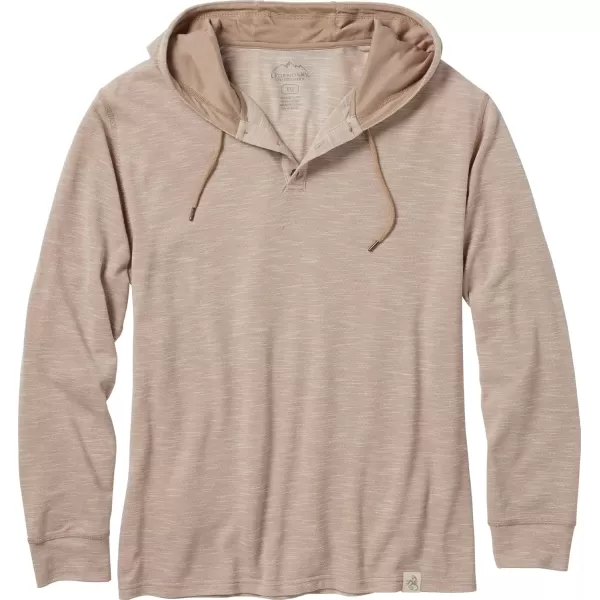 imageLegendary Whitetails Mens Legendary Outdoors Hooded Pullover Slub Knit Performance HenleyDune Slub