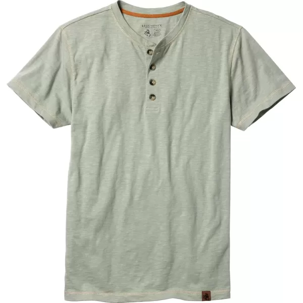 imageLegendary Whitetails Mens Maverick Slub Henley Short Sleeve ShirtDusty Sage