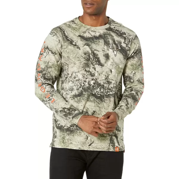 imageLegendary Whitetails Mens NonTypical Long Sleeve TShirtMossy Oak Coyote