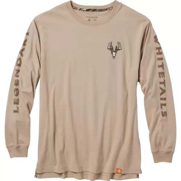 imageLegendary Whitetails Mens NonTypical Long Sleeve TShirtTaupe