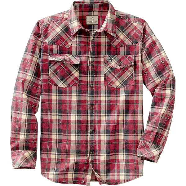 imageLegendary Whitetails Mens Outlaw Western ShirtPatriot Plaid