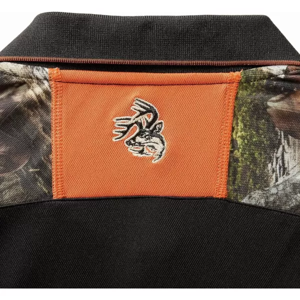 imageLegendary Whitetails Mens Pro Hunter Performance PoloBlack  Mossy Oak Country Dna