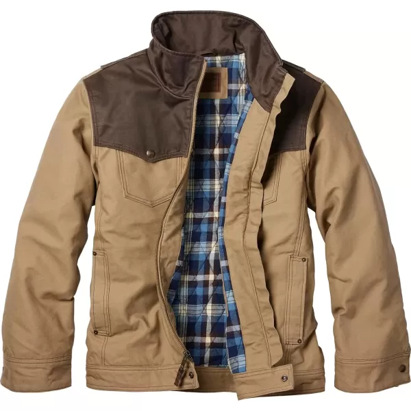 imageLegendary Whitetails Mens Stockyards Bozeman Canvas Western CoatKhaki