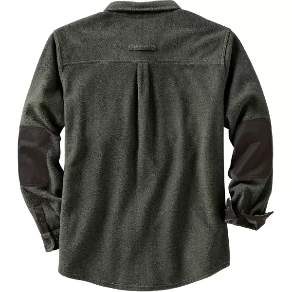 imageLegendary Whitetails Mens Tough as Buck Twill Fleece ShirtBalsam Heather