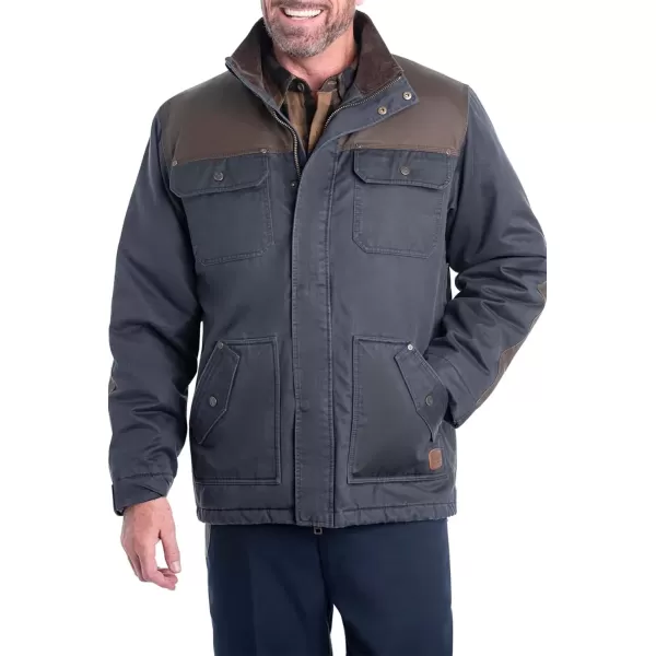 imageLegendary Whitetails Tough as Buck Chore Coat Barn ampamp Field Jacket for Men Big ampamp Tall Work Wear Flannel LinedNavy