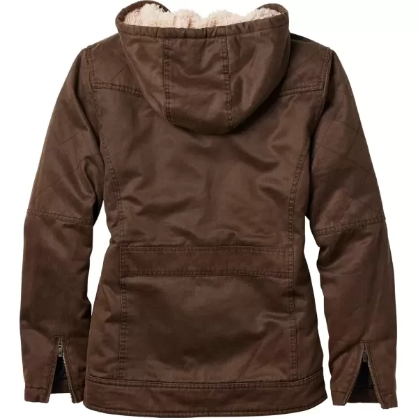 imageLegendary Whitetails Womens Stockyards Open Range Berber Lined Hooded JacketSlate Black