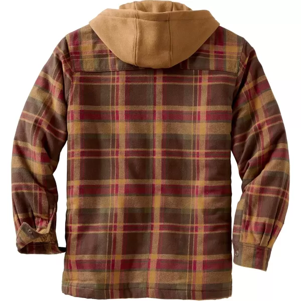 imageLegendary Whitetails Mens Concealed Carry Maplewood Hooded Shirt JacketMaplewood Plaid