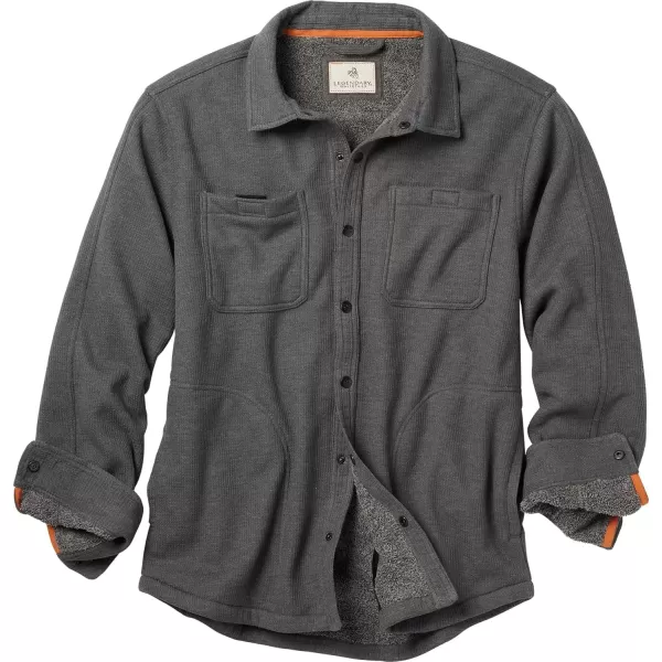 imageLegendary Whitetails Mens Fairbanks Berber Lined Thermal Shirt JacketCharcoal