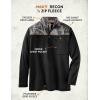 imageLegendary Whitetails Mens Recon 14 Zip Fleece Long Sleeve ShirtBlack