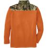 imageLegendary Whitetails Mens Recon 14 Zip Fleece Long Sleeve ShirtBurnt OrangeMossy Oak Country