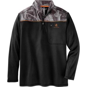 imageLegendary Whitetails Mens Recon 14 Zip Fleece Long Sleeve ShirtBlack