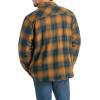 image:imageLegendary Whitetails Archer Flannel Thermal Lined Shirt Jacket for Men Quilted Insulated Plaid Work Outerwear CoatBurnt End Plaid