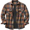 image:imageLegendary Whitetails Archer Flannel Thermal Lined Shirt Jacket for Men Quilted Insulated Plaid Work Outerwear CoatTabasco Plaid