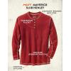 image:imageLegendary Whitetails Mens Maverick Slub Henley ShirtBarnwood