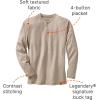 image:imageLegendary Whitetails Mens Maverick Slub Henley ShirtThicket Heather