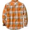 image:imageLegendary Whitetails Mens Shotgun Western Flannel ShirtBurnt Orange Range Plaid