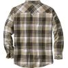 image:imageLegendary Whitetails Mens Shotgun Western Flannel ShirtTobacco Range Plaid