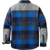 image:imageLegendary Whitetails Mens Woodsman Heavyweight Quilted Shirt JacketBlue Graphite Plaid