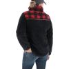 image:imageLegendary Whitetails Womens Fuzzy Hide Fleece Pullover 14 ZipBuffalo Plaid