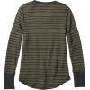 image:imageLegendary Whitetails Womens Open Sky Notch Neck Thermal ShirtArmy Stripe