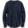 image:imageLegendary Whitetails Womens Open Sky Notch Neck Thermal ShirtNavy