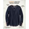 image:imageLegendary Whitetails Womens Open Sky Notch Neck Thermal ShirtNavy