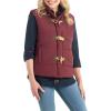 image:imageLegendary Whitetails Womens Quilted Toggle Puffer VestRusty Maroon