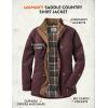 image:imageLegendary Whitetails Womens Saddle Country Shirt JacketRusty Maroon