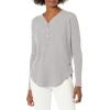 image:imageLegendary Whitetails Womens Solstice Henley TunicGranite Heather