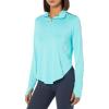 image:imageLegendary Whitetails Womens Trail Blazer 14 Zip Performance ShirtGlacier