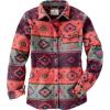 image:imageLegendary Whitetails Womens Trail Guide Fleece Button Down ShirtCoral Print