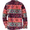 image:imageLegendary Whitetails Womens Trail Guide Fleece Button Down ShirtCoral Print