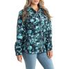 image:imageLegendary Whitetails Womens Trail Guide Fleece Button Down ShirtFloral Camo