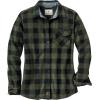 image:imageLegendary Whitetails Womens Trail Guide Fleece Button Down ShirtNight Forest Plaid