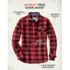 image:imageLegendary Whitetails Womens Trail Guide Fleece Button Down ShirtShotgun Shell Red Plaid