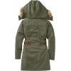 image:imageLegendary Whitetails Womens Waterproof Anchorage Parka Winter Coat with Durable Removable HoodArmy