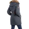image:imageLegendary Whitetails Womens Waterproof Anchorage Parka Winter Coat with Durable Removable HoodDark Coal Heather